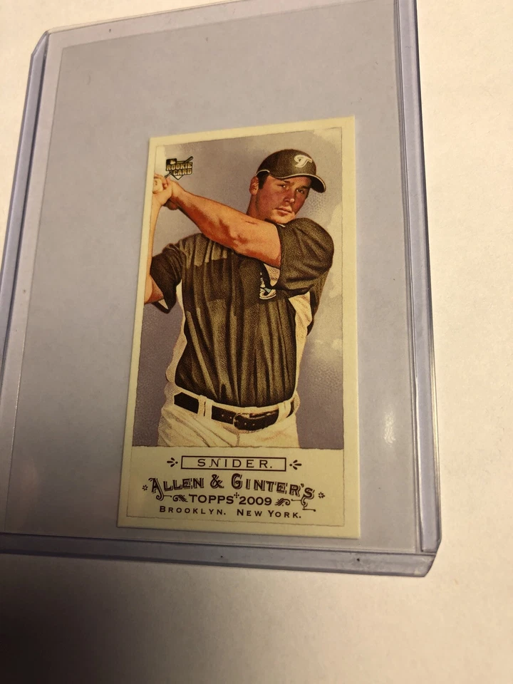 2009 Topps Allen & Ginter’s Travis Snider Rookie Mini #201 RC - Image 1 of 2