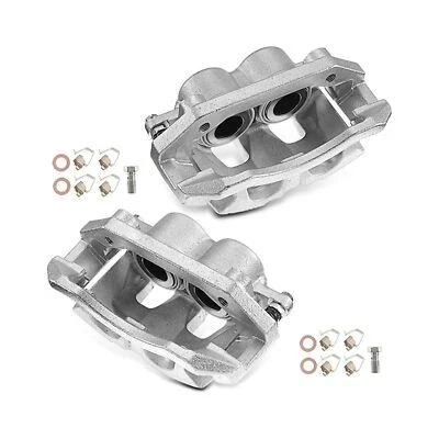 Par de pinzas de freno delanteras con soporte para Ram 1500 Dodge Dakota Durango Dakota Foto 1 de 4