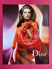 Publicité Dior Daria Werbowy 2008 automne hiver advertising pub mode Paris