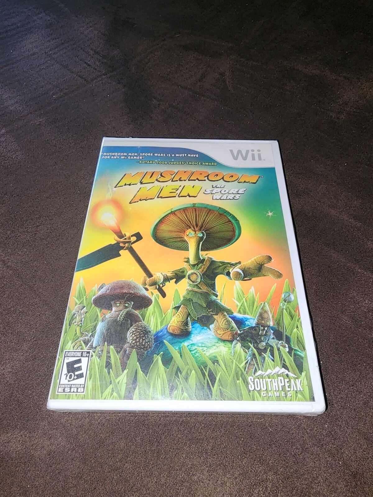 Mushroom Men: The Spore Wars Nintendo Wii Rare Wii Cover Art Variant Sealed New