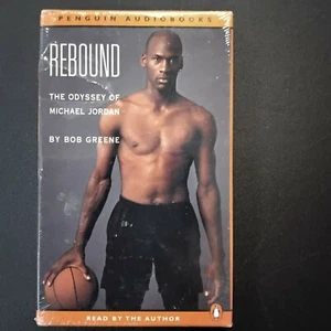 REBOUND - THE ODYSSEY OF MICHAEL JORDAN BY BOB GREENE - PENGUIN CASSETTES - Picture 1 of 2