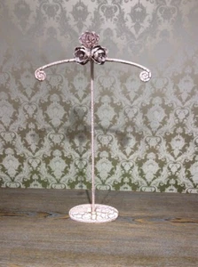 Counter Top Clothing Rack Girls ,Baby,Adult Pink-Gold Crackle Iron New 3 Rose - Bild 1 von 12