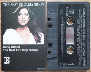 CARLY SIMON - THE BEST OF CARLY SIMON (ELEKTRA K452025) 1980s EUROPE CASSETTE - Picture 1 of 3