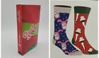 2 Pair Christmas Story Socks, VHS Movie Gift Box, Womens Shoe 5-10, Holiday B7MP