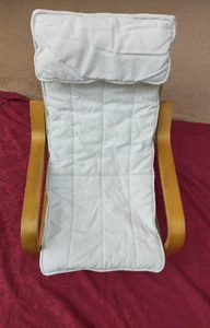 Fauteuil pour enfant en bois et tissus - Imagen 1 de 11