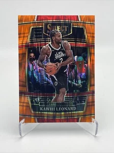 2022 KAWHI LEONARD Select Orange Flash Prizm #20 Clippers - Picture 1 of 2