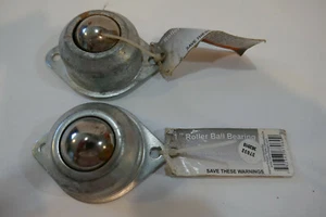 Pair Ball Transfer Units 1" Universal Rotation Caster Roller Bearings 1in - Imagen 1 de 2