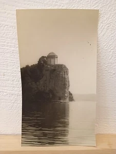 Lake Bolsena Island Bisentina Rocchetta Santa Caterina view from lake '900  - Picture 1 of 2