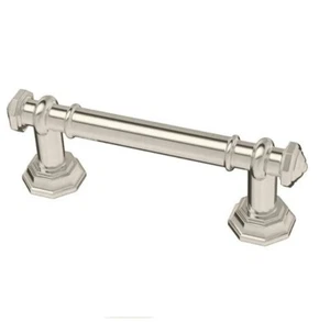 (10) Liberty P41933C-PN-CP 3" Finial Round Polished Nickel Cabinet Drawer Pull - Picture 1 of 5