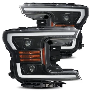 Halogen Projector Headlights Lamp PRO For 18-20 Ford F150 Black w/ Converter - Bild 1 von 8