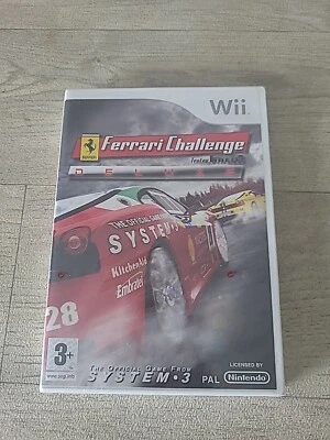 Ferrari Challenge Deluxe NINTENDO Wii GAME PEGI 3+ PAL Simulation NEW & SEALED  - Image 1 of 2