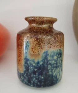 Vintage Mexico Pottery Bud Vase Signed Nacho Excellent - Picture 1 of 4