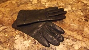 Guantes clásicos de cuero para damas Fownes azul aislante forrados talla L - Imagen 1 de 4