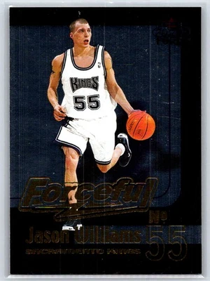 Fleer Force Jason Williams #9 F Forceful Sacramento Kings 1999-00 Foto 1 de 2