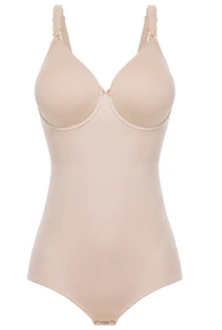 Felina Spacer Body mit Bügel 252208 Choice Gr.80D 75D 90C UK 36D 34D 40C Beige - Picture 1 of 4