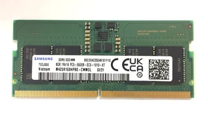 Samsung 8GB DDR5 1Rx16 5600Mhz SODIMM Laptop Memory RAM M425R1GB4PB0-CWM0L - Picture 1 of 2
