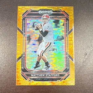 2023 Panini Prizm Draft Picks Matthew Stafford Orange Pulsar /49 - Bild 1 von 2