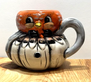 Johanna Parker Truthahn Herbst Thanksgiving 26 Unzen Keramik Kaffeebecher Geschenk - Bild 1 von 7