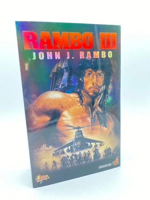 Rambo III Hot Toys MMS35 John Rambo 1:6 Sylvester Stallone sin usar, en caja sellada Foto 1 de 4