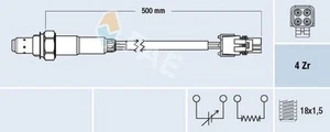 FAE Sonda Lambda Sonda Reguladora antes de Kat Apto para Renault Laguna 77259 - Imagen 1 de 1