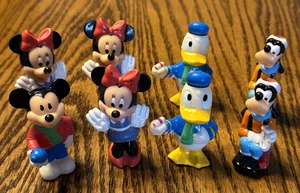 Juego De 8 Cubiertas De Luz De Navidad De Colección Disney Mickey, Minnie, Donald Duck, Goofy - Imagen 1 de 10