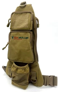 Crossbody Sling Bag Water Bottle Holder, RFID Back Pocket, Travel, Hiking, Ev... - Picture 1 of 8