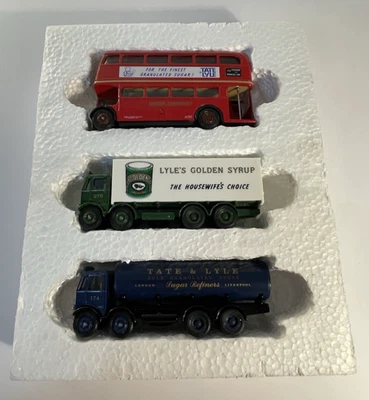 EFE EXCLUSIVE FIRST EDITIONS THE TATE & LYLE STORY SET OF 3 AEC REGENT BUS AEC M - Image 1 of 4