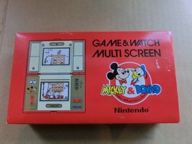 Nintendo Game & Watch DM-53 Mickey & Donald Multi Screen New Old Stock