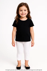 Pantalones Elsy Niña Niña Azul Blanco Panna Stretch Fuseaux Traje Jersey - Imagen 1 de 41