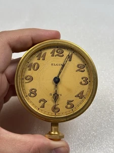 Vintage 1920s Large Elgin 8 Day Pocket Watch for Your Auto Car - Picture 1 of 19