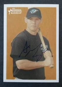 2005 Bowman (Heritage) SIGNED: Dustin Majewski, BLULE JAYS #14 - Picture 1 of 1