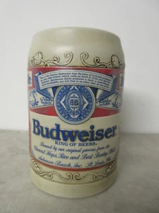 BUDWEISER KING OF BEERS BREWERY STEIN - Picture 1 of 7