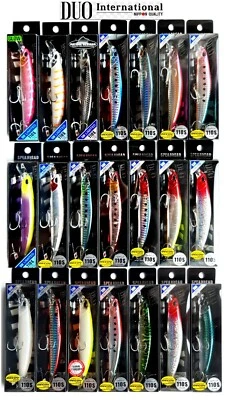 DUO Spearhead Ryuki 110S Sw Limitierte Salzwasser Fischköder,Hard Bait ,See Baß - Bild 1 von 3