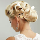  2 Pcs U-shaped Hairpin Acetate Sheet Bride Wavy Crink Chignon Pins