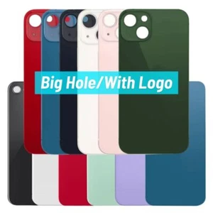 Lot Back Glass Replacement Big Cam Hole For iPhone 8 XR XS 11 12 13 14 Pro Max - Picture 1 of 20
