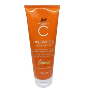 Boots Vitamin C Brightening Body Serum 180ml For glowing and nourished skin - Picture 1 of 5