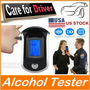 â­�Digital Lcd Breath Breathalyzer Test Blood Alcohol Tester Analyzer Detectorâ­�Us