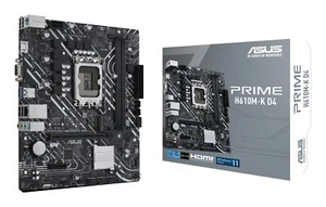 ASUS PRIME H610M-K D4 Intel H610 LGA 1700 micro ATX - 90MB1A10-M0EAY0 - Afbeelding 1 van 8