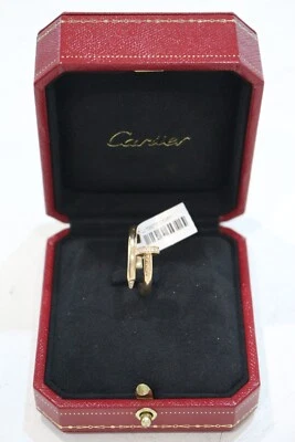 Cartier Juste un Clou Diamond Ring 750 (YG) 7.86g 56 w/ Case & Box - Image 1 of 4