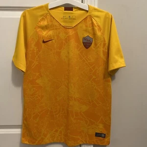 Nike Youth AS Roma Stadium Third Jersey 18/19, Orange/Yellow, Size YXL - Picture 1 of 6