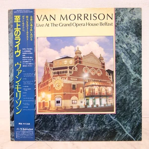 VAN MORRISON / LIVE AT THE GRAND OPERA HOUSE BELFAST JAPAN ISSUE LP W/OBI,INSERT - Picture 1 of 8