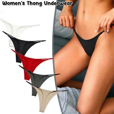 Damen Dessous Micro Sexy Tanga G-String Slip Bikini Höschen Sch *? - Bild 1 von 4