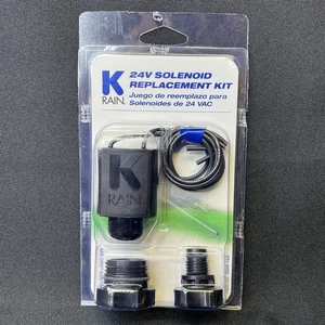 K-Rain 24V Kit Ricambio Elettrovalvole Irrigazione Adattatori per Rain Bird - Foto 1 di 4