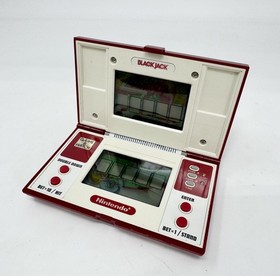 Vtg. Nintendo Game & Watch 1985 Black Jack Multi Screen game *untested* (H-3)