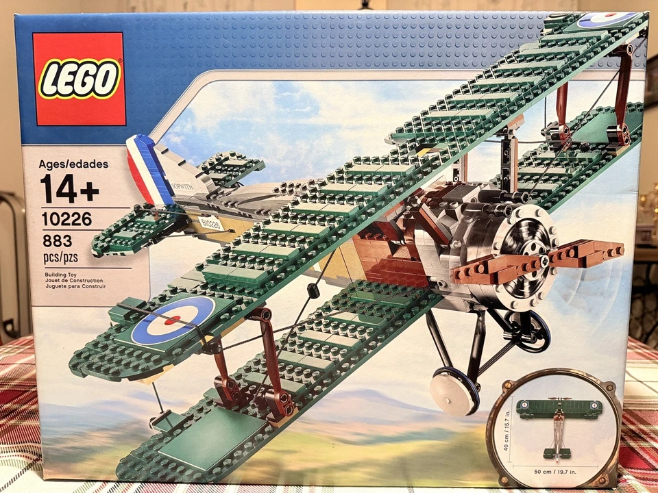 LEGO 10226 Creator Expert Sopwith Camel - 883 piezas Nuevo Sellado Foto 1 de 4