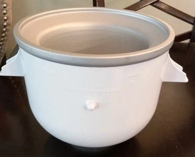 Kitchenaid SOLO TAZÓN accesorio para máquina de sorbete de helado de 2 cuartos ~ 9707962 Foto 1 de 4