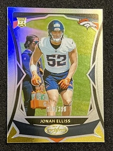 2024 Certified Rookies Mirror /350 Jonah Elliss #156 Rookie RC Denver Broncos - Bild 1 von 2