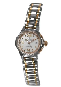 Carl F. Bucherer Pathos Queen 00.10550.07.25.21 18k Gold Stahl 27,5mm Automatik - Bild 1 von 11