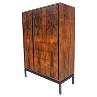 Linda cômoda Harvey Probber lado a lado estilo chifforobe jacarandá ESTADO PERFEITO - Imagem 1 de 4