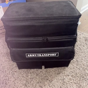 Estuche de transporte del ejército Wargaming miniatura con 9 bandejas de espuma - Imagen 1 de 10